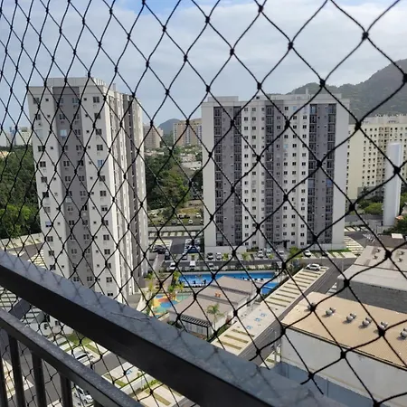 Novo e aconchegante apartamento 2 quartos Vivaz Prime Estrada dos Bandeirantes próximo Projac e Rio centro supermercados farmácias restaurantes transporte público-2